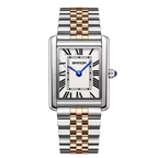 Women's Stainless Steel Square Dial Watch