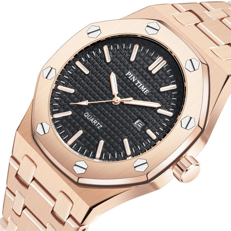 Rose Gold Black