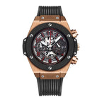 Men's Sport Silicone Calendar Quartz Watch