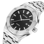 Women's Silver Automatic Quartz Watch
