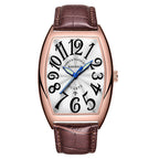 Rose Golden Brown Leather