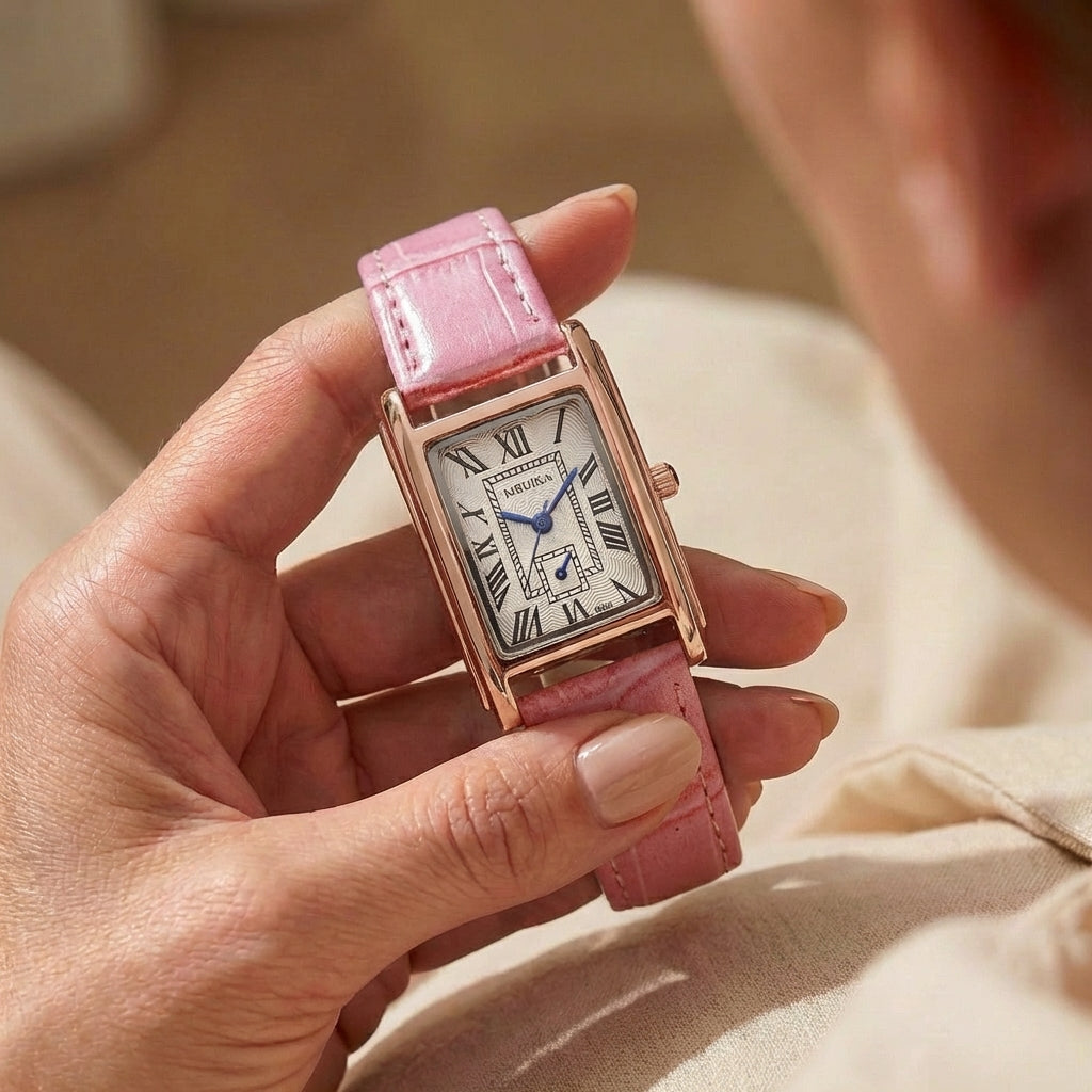 Women's Retro Casual Leather Strap Watch