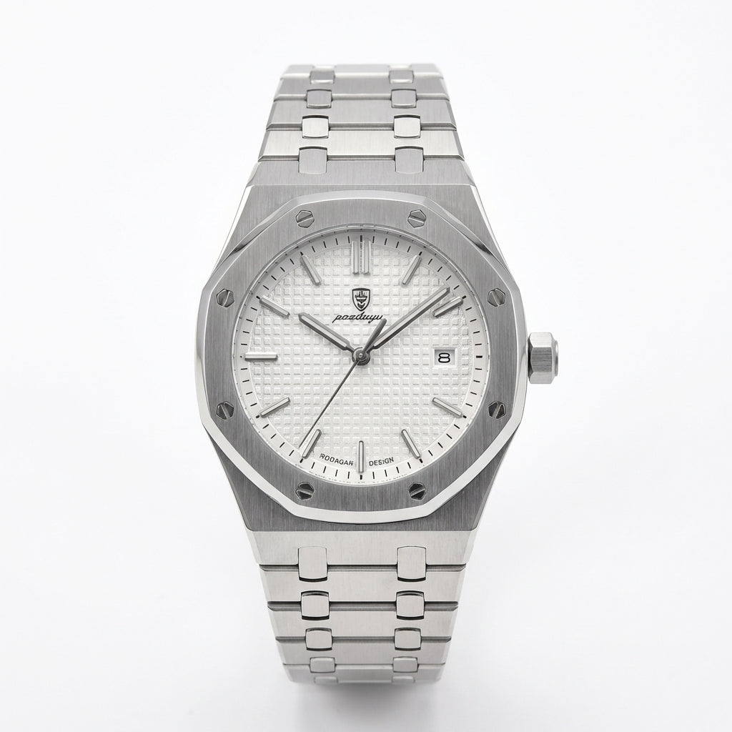 Men's Minimalist Steel Quartz Watch