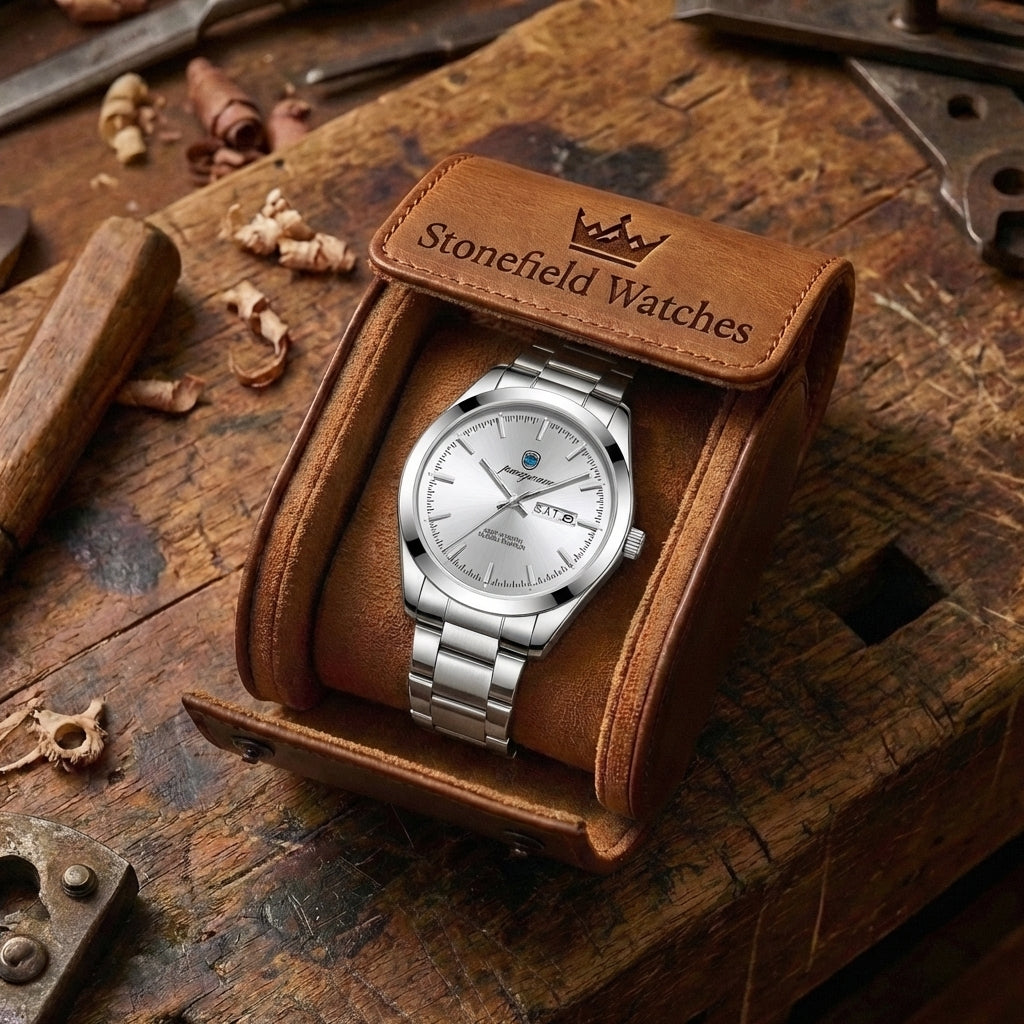 Men's Dual Calendar Luminous Quartz Watch
