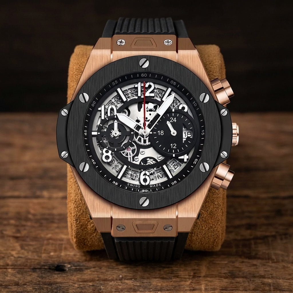 Men's Sport Silicone Calendar Quartz Watch