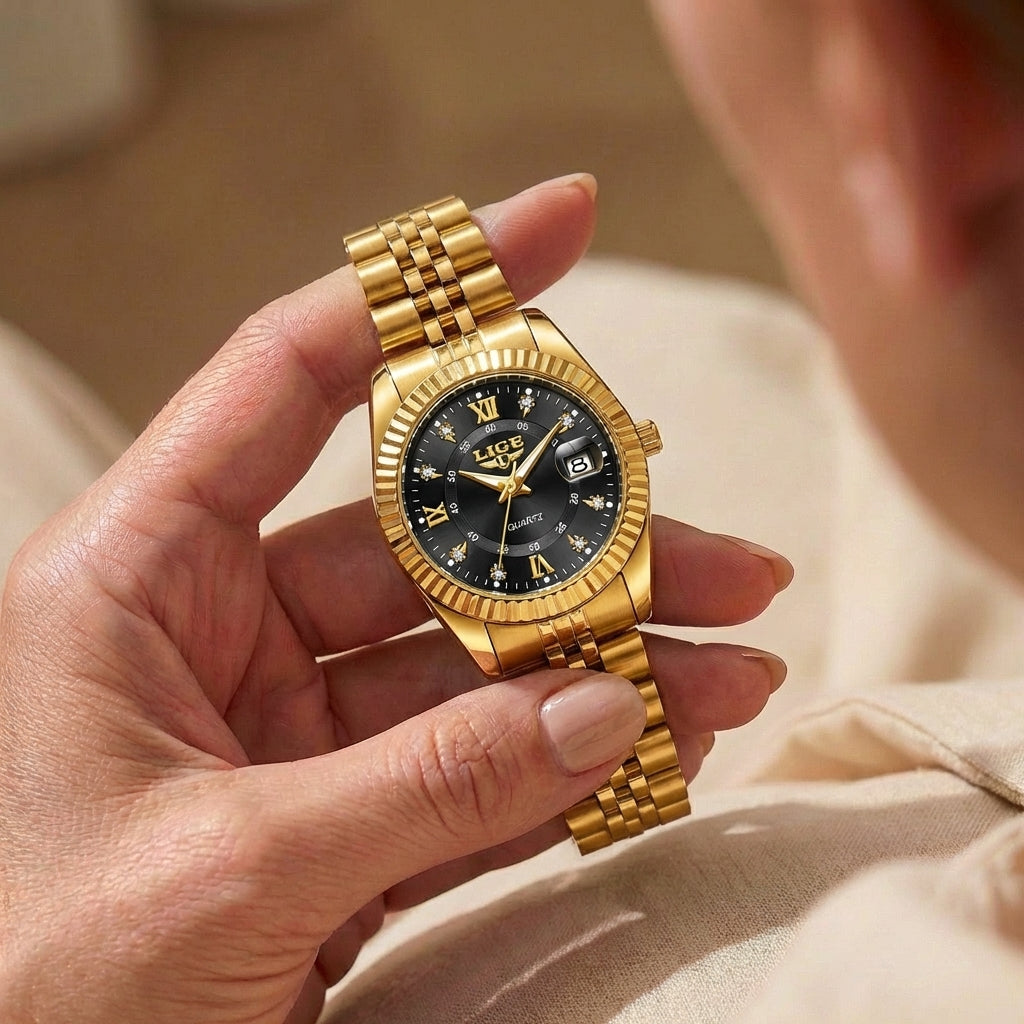 Women's Waterproof Leisure Quartz Watch