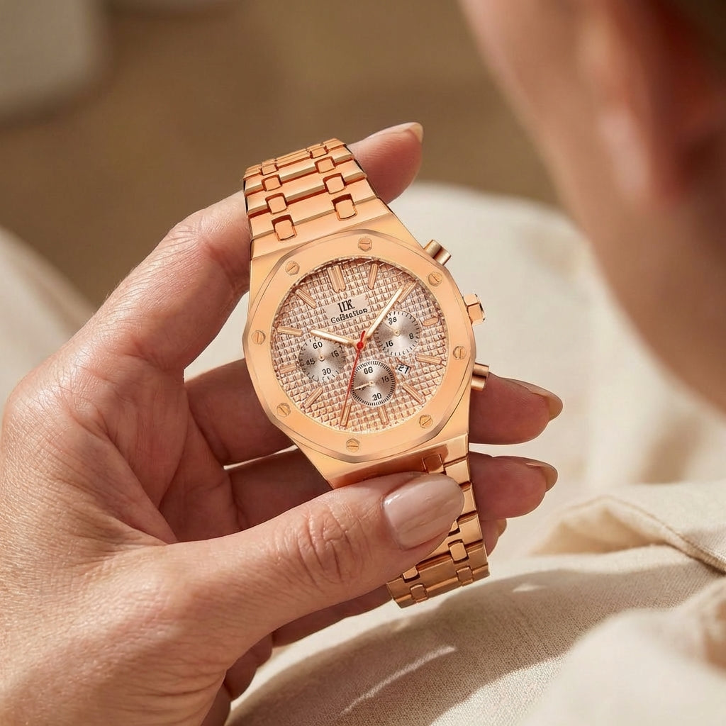 Women's Petite Gold-Tone Quartz Watch