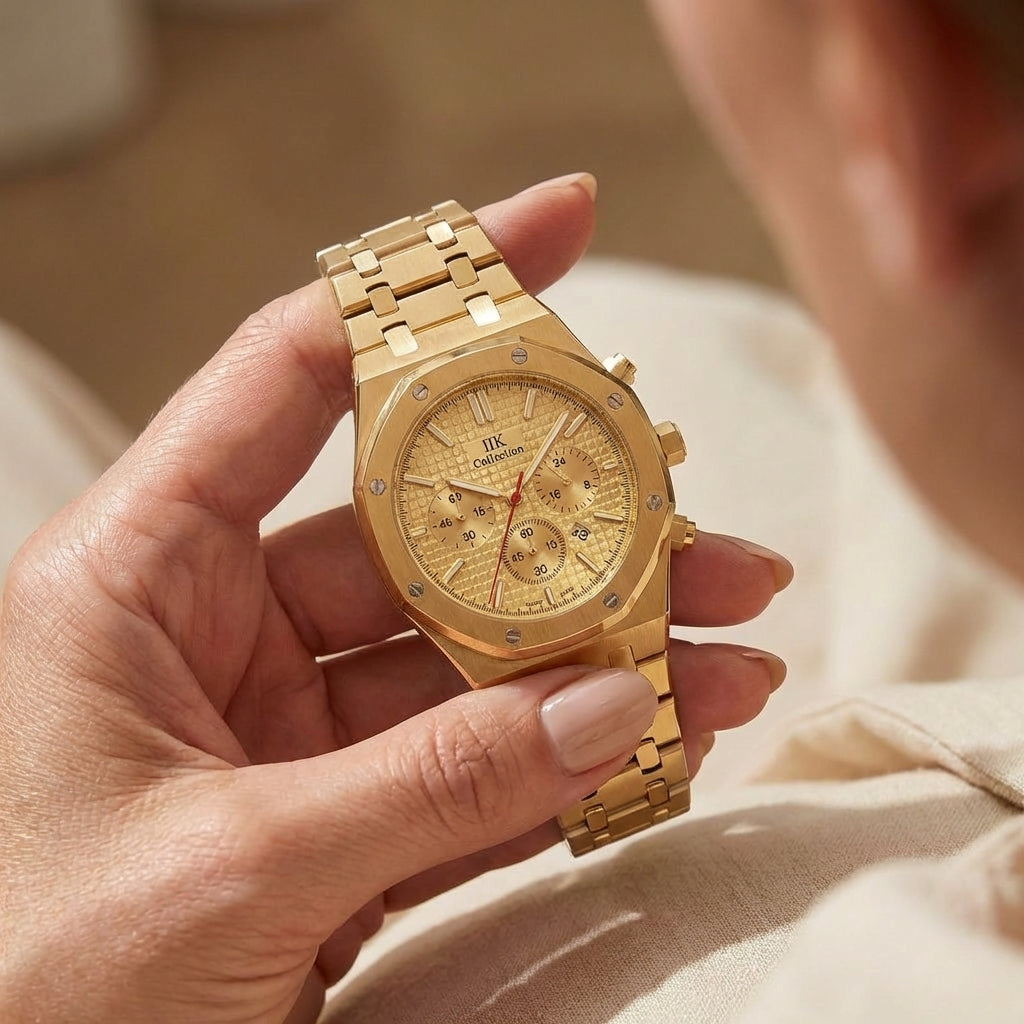 Women's Petite Gold-Tone Quartz Watch