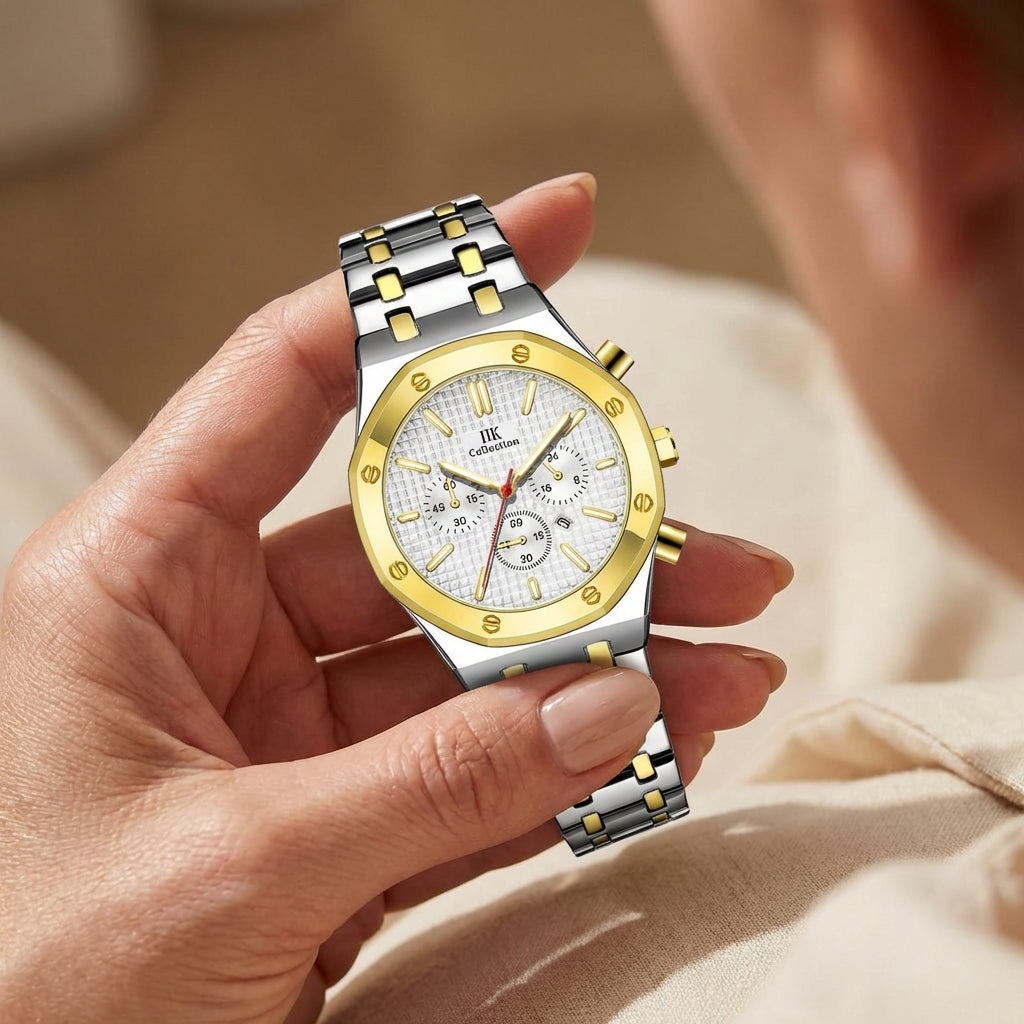 Women's Petite Gold-Tone Quartz Watch