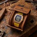 Men's Hollow Barrel Luminous Waterproof Watch