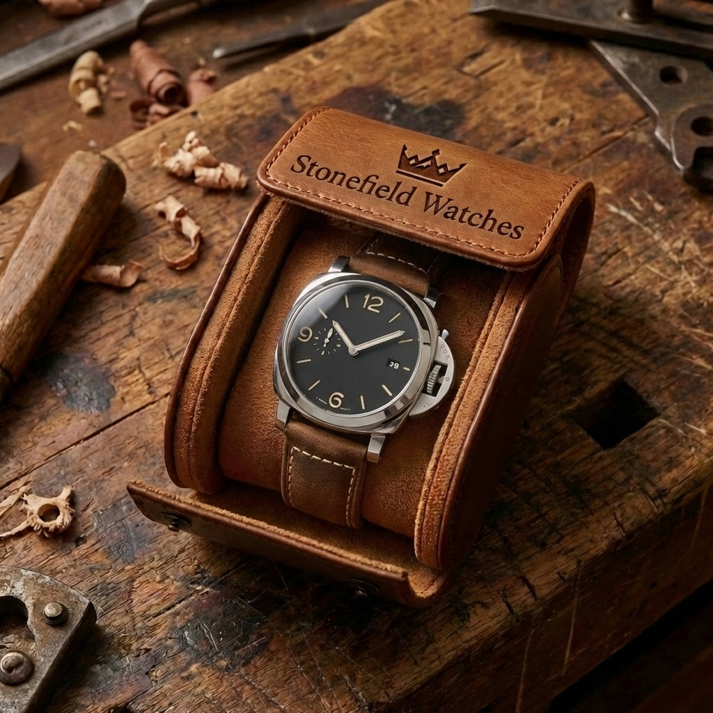 Men's Three-Hand Subdial Fashion Quartz Watch