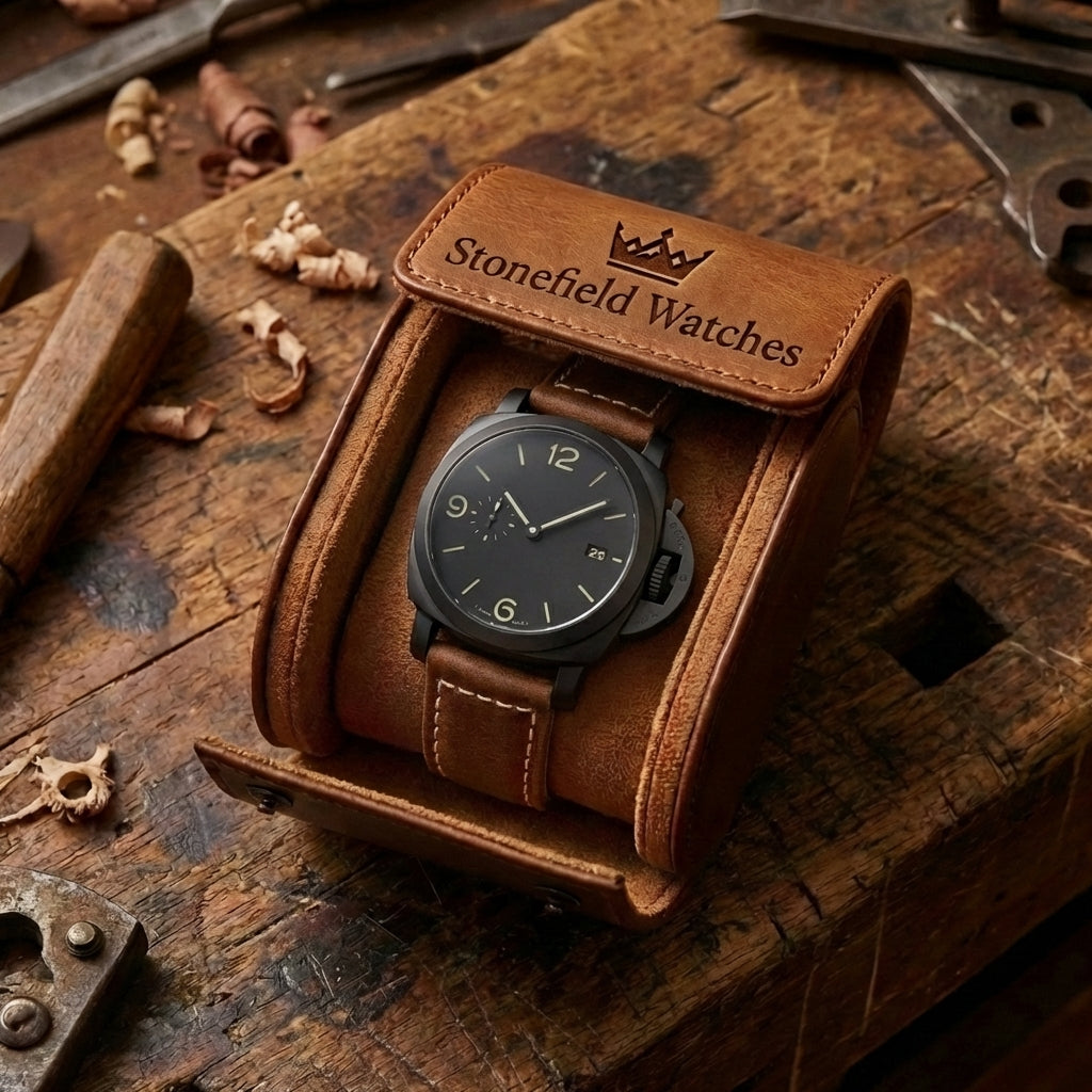 Men's Three-Hand Subdial Fashion Quartz Watch