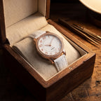 Women's Diamond Luminous Strap Quartz Watch