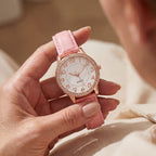 Women's Diamond Luminous Strap Quartz Watch