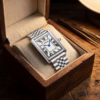 Women's Stainless Steel Square Dial Watch