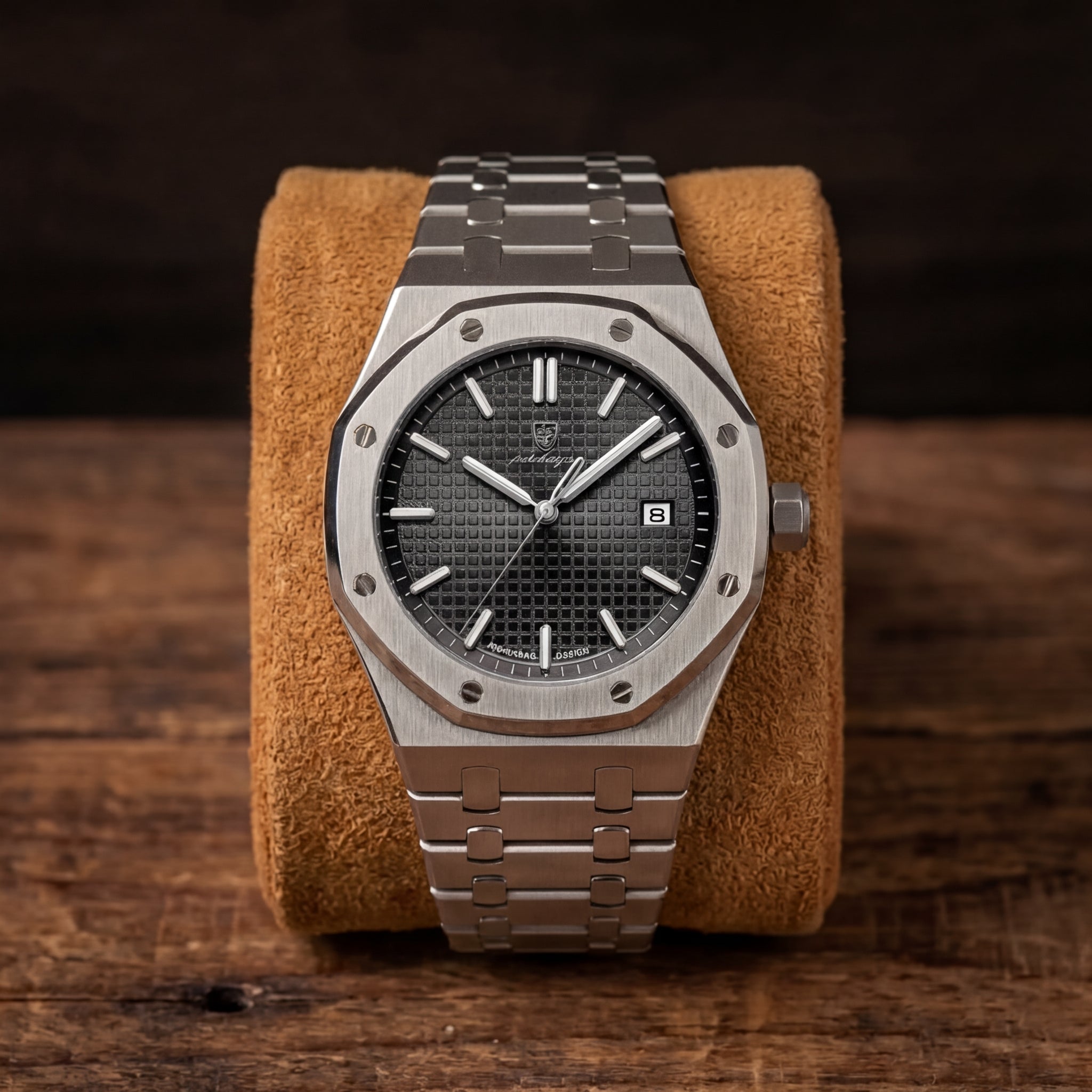 Men's Minimalist Steel Quartz Watch