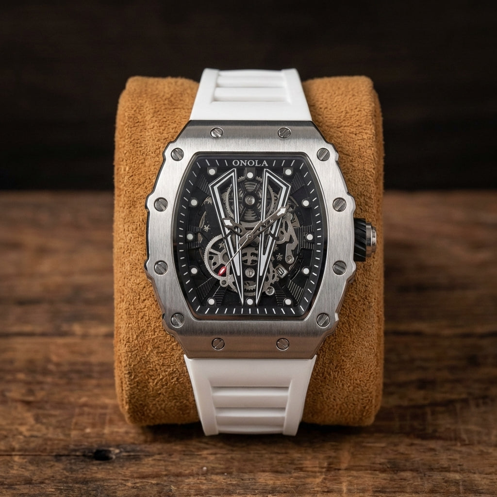 Men's Steampunk Skeleton Watch