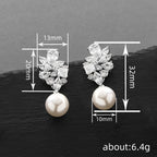 A Beautiful Pearl Earring with Unique Style