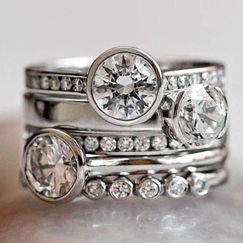 A Beautiful Silver Ring with Unique Style