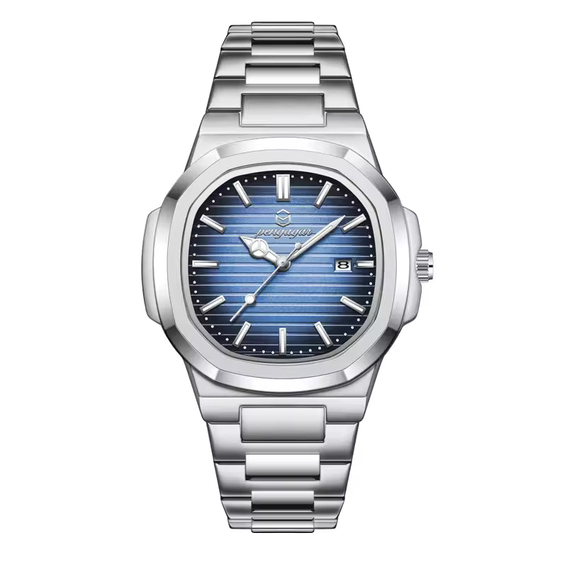 Men's Luxury Square-Round Watch*