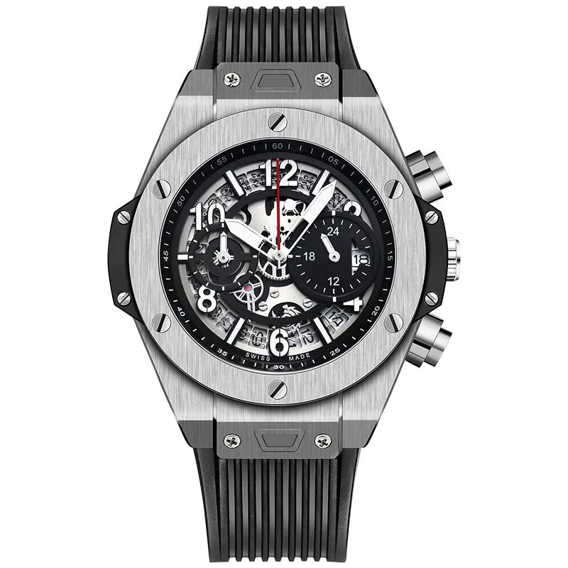 Men's Sport Silicone Calendar Quartz Watch II